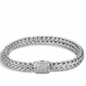 John Hardy Small Diamond Bracelet